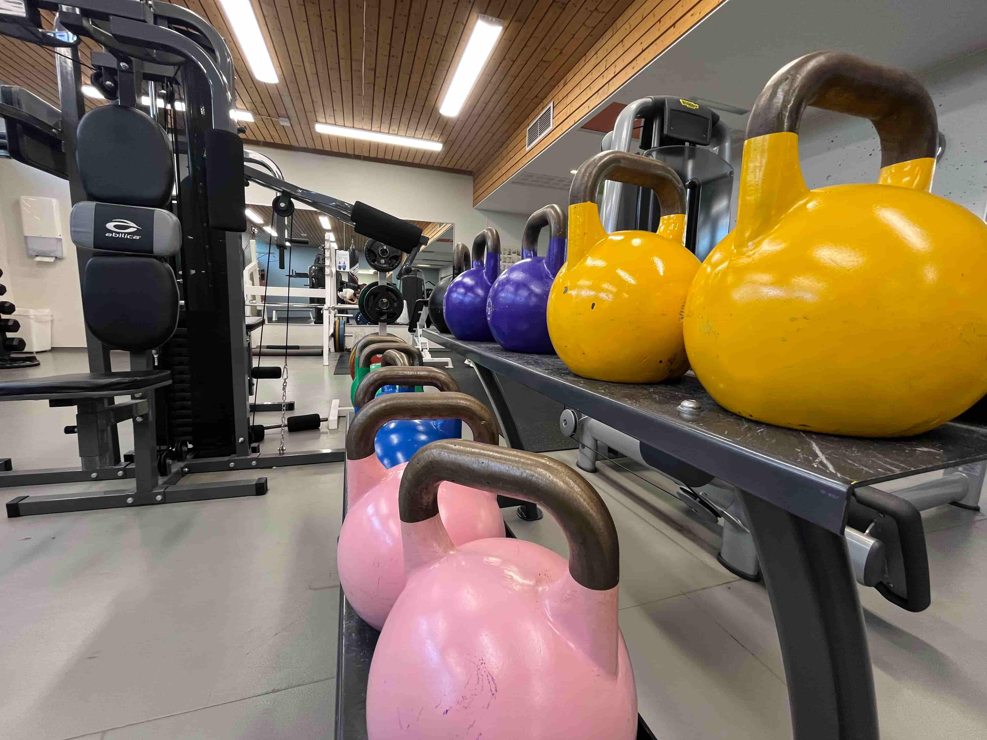 kettlebells