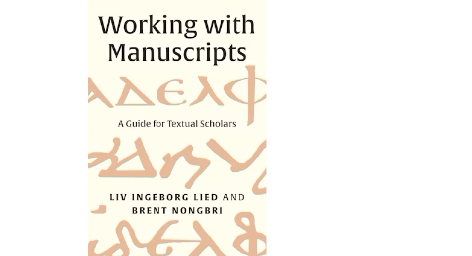 working with manuscripts