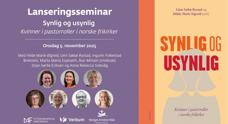 Boklansering Synlig og usynlig