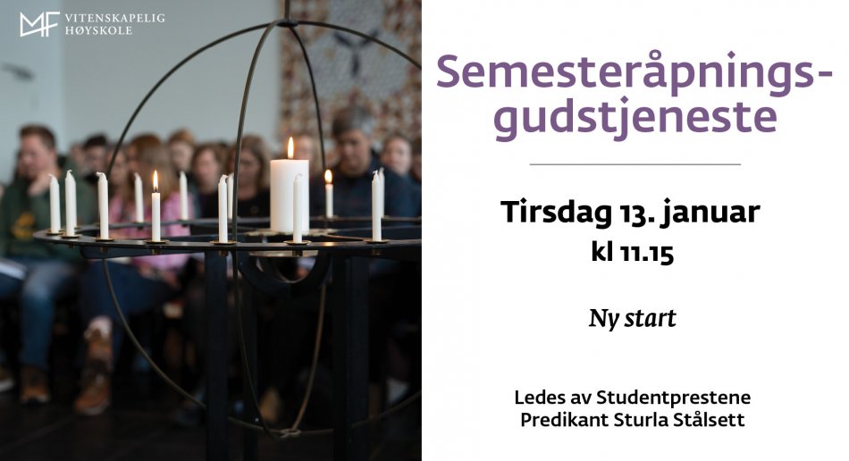 semesteråpningsgudstjeneste vår 2026