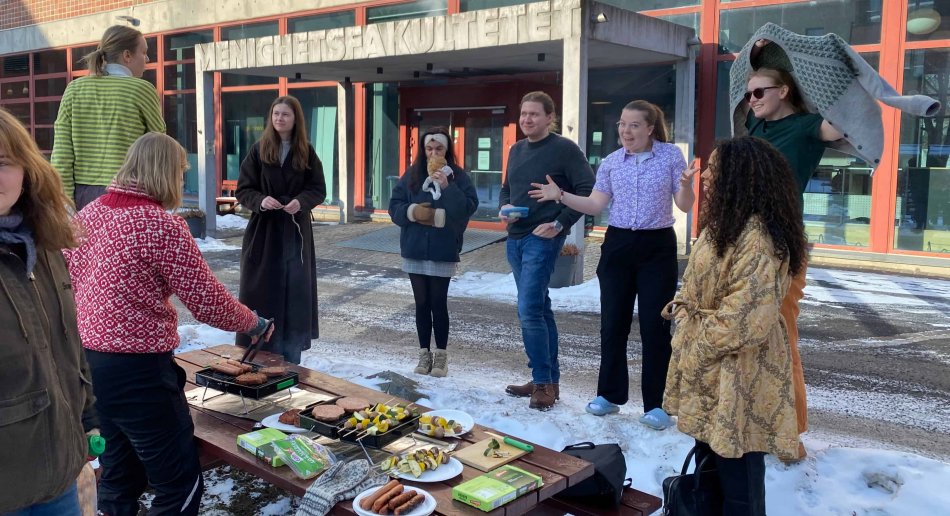 Etablering av Den grønne studentbevegelsen ved MF