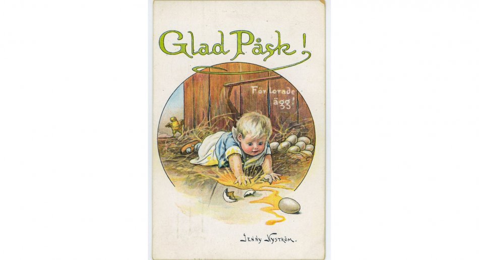 Påskeillustrasjon av Jenny Nyström