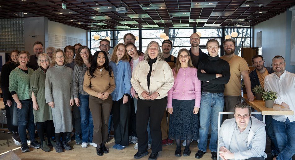 Gruppebilde av praktikum v26