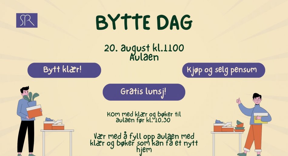 Byttedag på MF