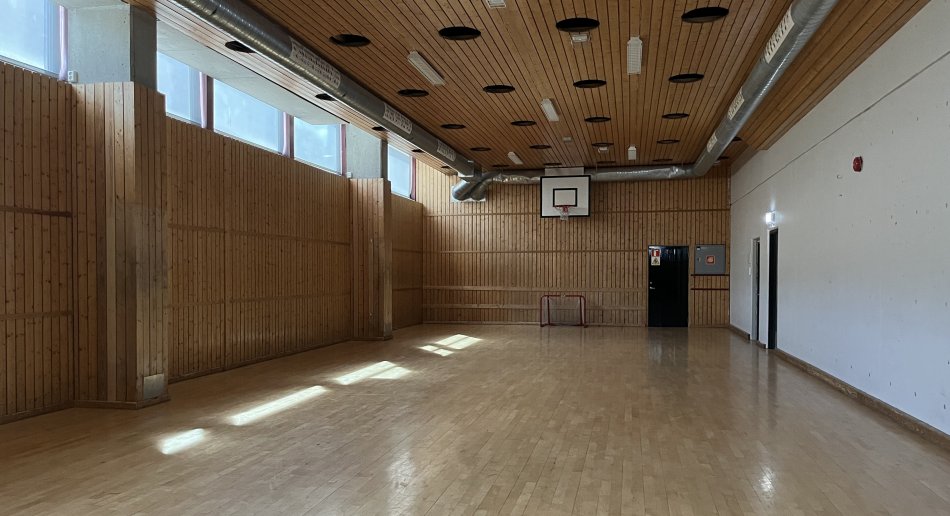 gymsalen på MF