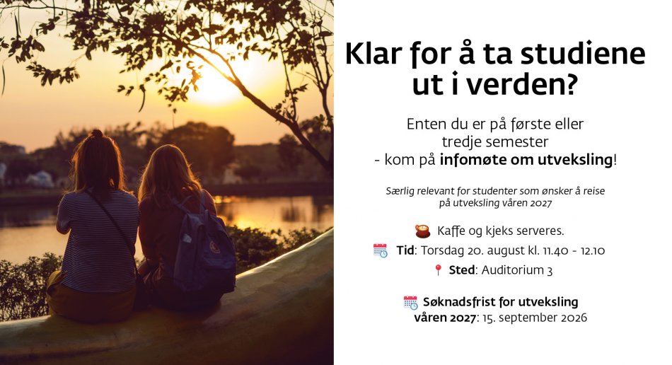 Infomøte utveksling 20.8