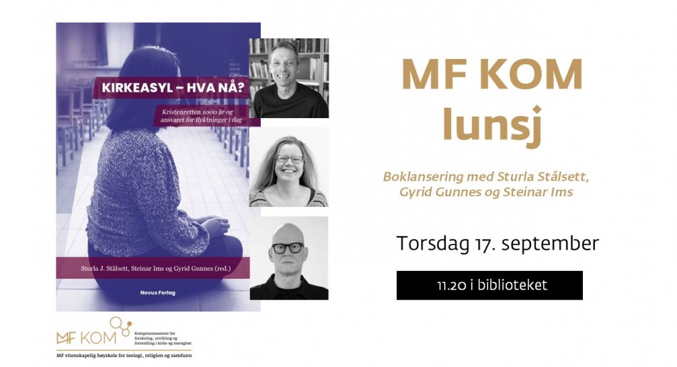 MF KOM-lunsj med Sturla Stålsett, Gyrid Gunnes og Steinar Ims