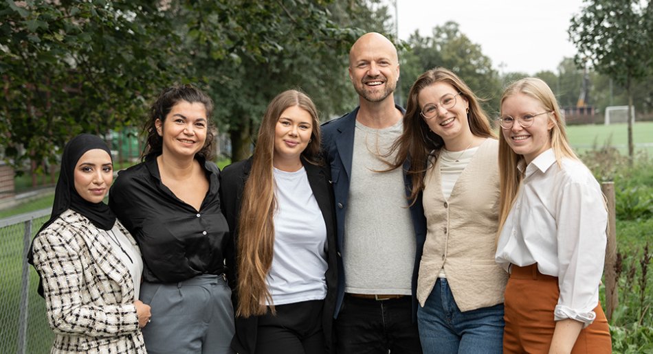 Gruppebilde av medlemmene i studentrådet