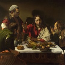 Caravaggio Supper at Emmaus National Gallery, London