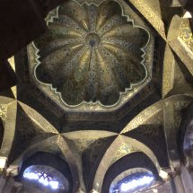 Taket i Moské-katedralen i Cordoba 